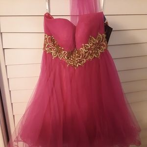 Bright Pink Cocktail Homecoming